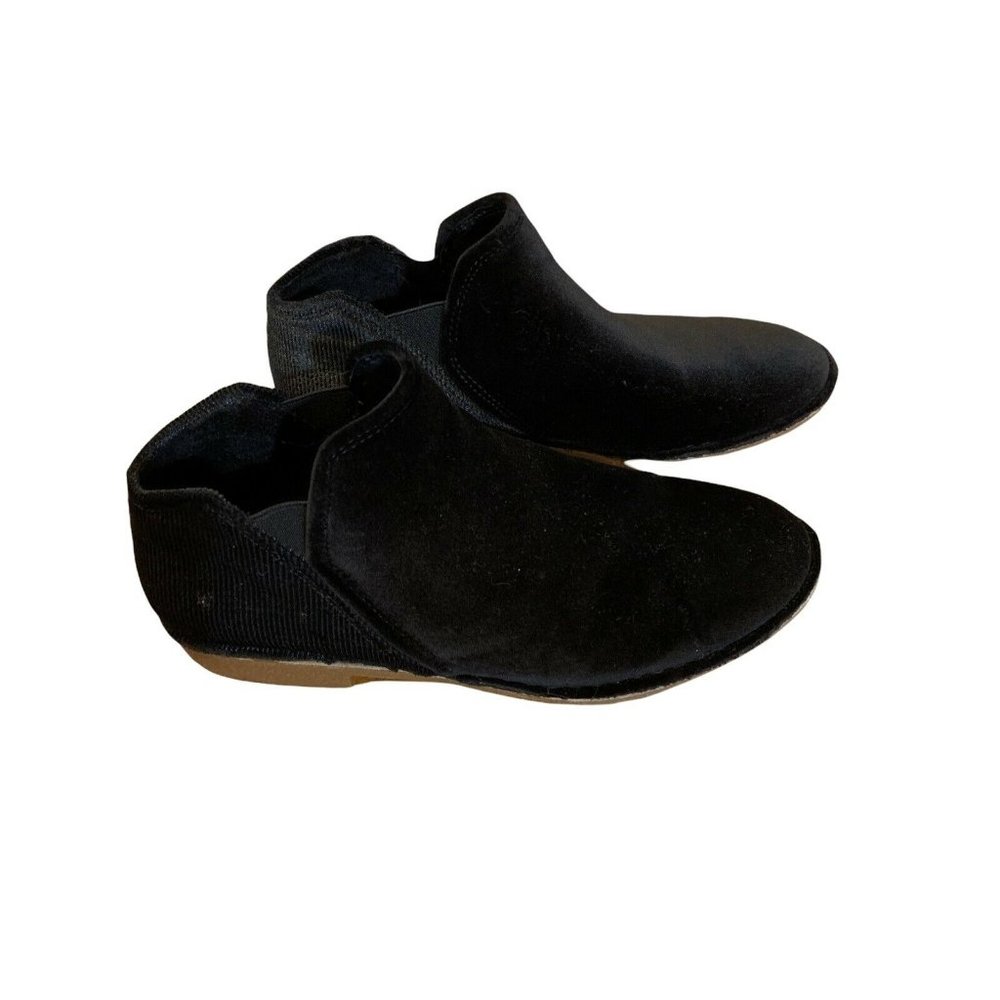 Bobs Skechers Harmony Endless Road Ankle Boots  Women's Size 9.5 Black Suede￼